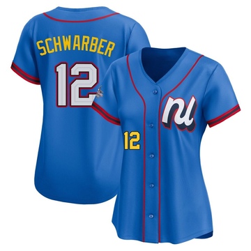 Blue Limited Kyle Schwarber Women's Philadelphia Phillies National League 2025 All-Star Edition Jersey