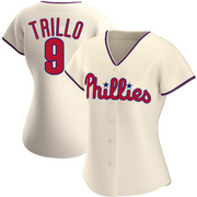Cream Replica Manny Trillo Women's Philadelphia Phillies Alternate Jersey