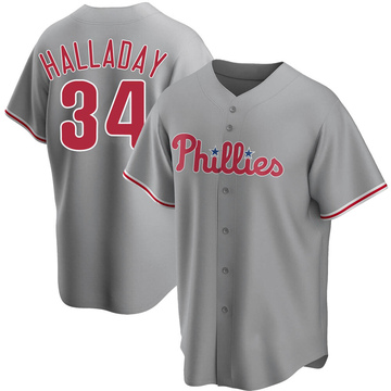 00's Roy Halladay Philadelphia Phillies Majestic MLB Jersey Size XL – Rare  VNTG
