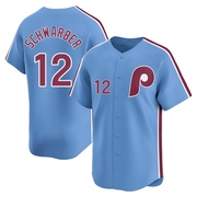 Light Blue Limited Kyle Schwarber Men's Philadelphia Phillies Alternate Jersey