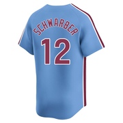 Light Blue Limited Kyle Schwarber Men's Philadelphia Phillies Alternate Jersey