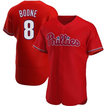 Red Authentic Bob Boone Men's Philadelphia Phillies Alternate Jersey