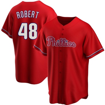Red Replica Daniel Robert Men's Philadelphia Phillies Alternate Jersey