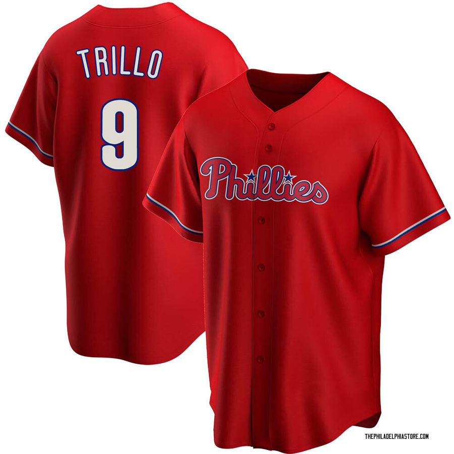 Red Replica Manny Trillo Men's Philadelphia Phillies Alternate Jersey