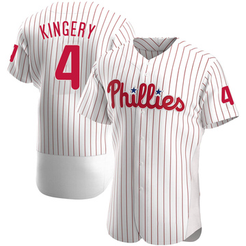 White Authentic Scott Kingery Men's Philadelphia Phillies Home Jersey