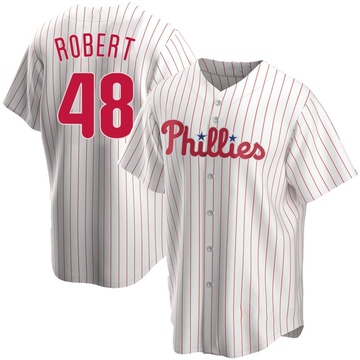 White Replica Daniel Robert Youth Philadelphia Phillies Home Jersey